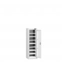 Tablet Locker - Low 1 Vision Door - 8 Compartment - Non-Charging - Sloped Top - H1150 x W300 x D300mm