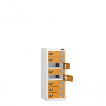 Low 8 Vision Door 8 Compartment Laptop Charging Locker