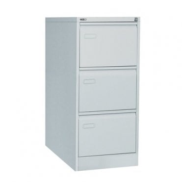 Mainline 3 drawer filing cabinet - Grey