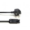Mains lead 3 metres - Black