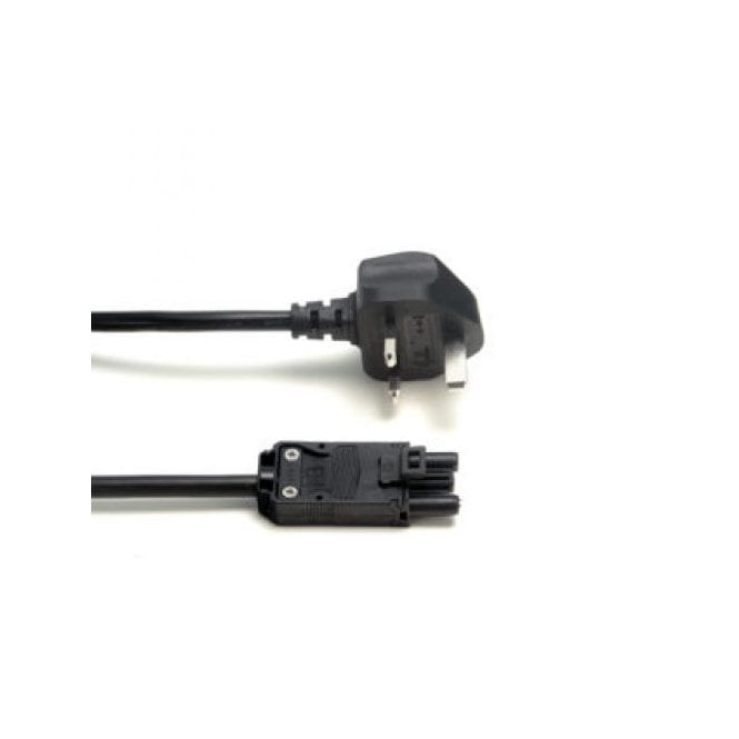 Mains lead 5 metres - Black