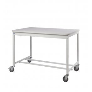KIT A: Mailroom Workbench - Mobile Open Bench - MFC Top H.965 W.1530 D.900