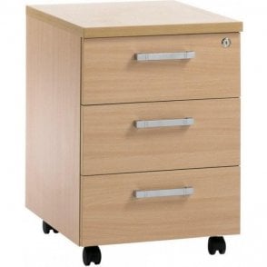 2 Drawer Mobile Pedestal W408 x D510 x H540mm