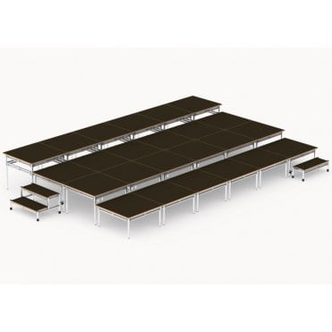 Multi Level Modular Stage Package 4.5m x 3.0m