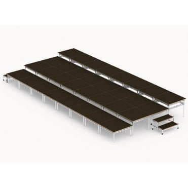 Multi Level Modular Stage Package 6m x 3m