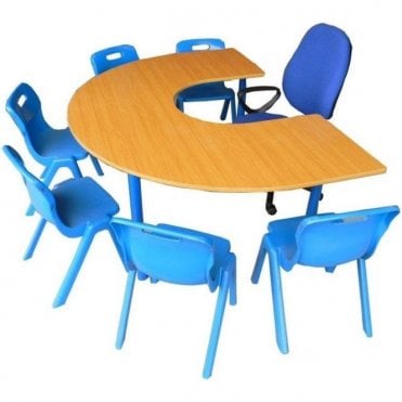 National School Horseshoe Tables