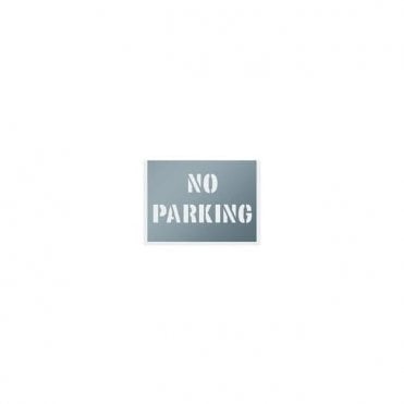 No Parking Floor Marking Stencils