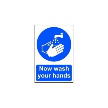 Now Wash your Hands Sign