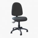 OC9 - High back operator chair without arms - Charcoal fabric - Seat Width: 480mm - Seat Depth 460mm - Seat Height: 465-495mm