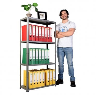 OFFICE EASY Light Duty Shelving 1450mm High x 750mm Wide