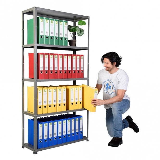 OFFICE EASY Light Duty Shelving 1750mm High x 900mm Wide
