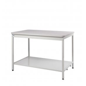 KIT C: Mailroom Workbench - Open Bench with Lower Shelf - MFC Worktop - H.840 W.1530 D.750