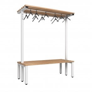 Overhead Hanging Bench - Double Sided - Length 1500 - Depth 700 - Seat Height 350/400/450 - Overall Height: 1200/1400/1800