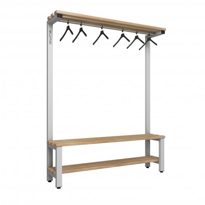Overhead Hanging Bench - Single Sided - Base Shelf Included