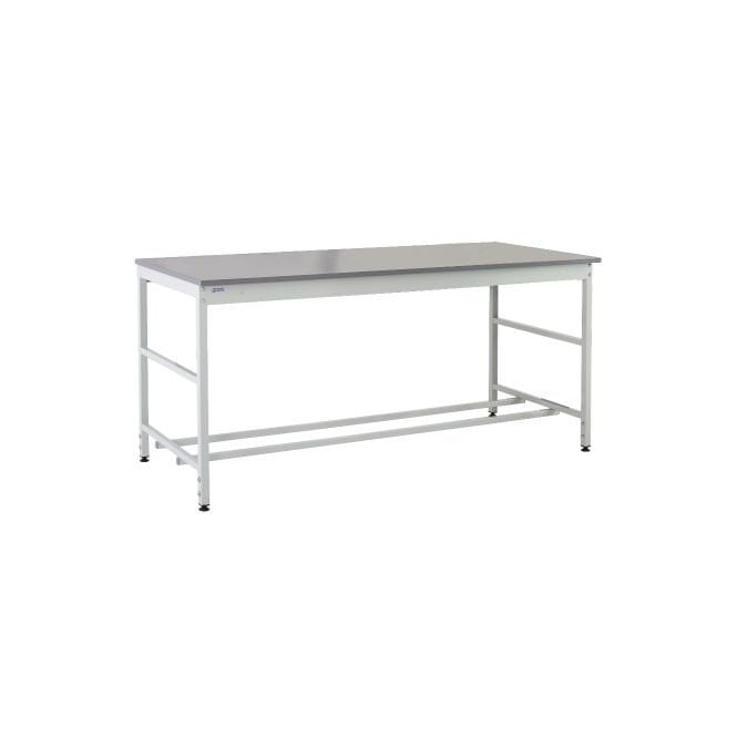Pack Tek Individual Workbench H.840 W.1800 D.750 - Laminate Worktop