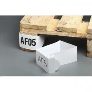 White Pallet Marker Height75 x Width470mm PACK 50