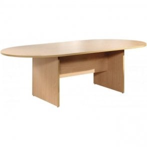 Panel Leg D-End Meeting Table L3200 x D1200 x H725mm