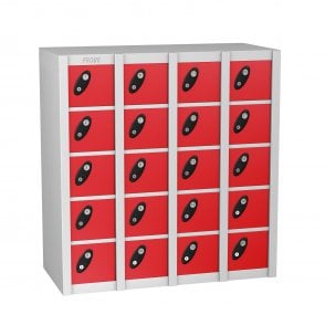 20 Door Personal Effects Lockers H940 x W900 x D380mm