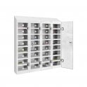 PhoneSafe Locker – 32 Compartment – Charging – USB Sockets – Sloped Top – H1080 x W1000 x D180mm