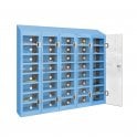 PhoneSafe Locker – 40 Compartment – Charging – USB Sockets – Sloped Top – H1080 x W1250 x D180mm