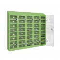 PhoneSafe Locker – 40 Compartment – Non-Charging – Sloped Top – H1080 x W1250 x D180mm