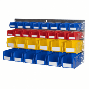 Picking Bin Wall Kit K H500 x W1000mm with 6 Bin30, 6 Bin25, 8 Bin20 and 8 Bin10