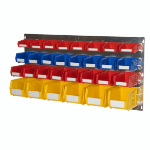 Picking Bin Wall Kit L H500 x W1000mm with 6 Bin25, 8 Bin20, 8 Bin10 and 8 Bin05