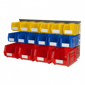 Picking Bin Wall Kit M H500 x W1000mm with 4 Bin40, 6 Bin30 and 6 Bin25
