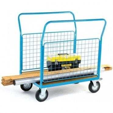 Platform Trucks with 2 Mesh Sides