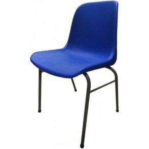 Poly Chair 450mm Seat Height - Charcoal
