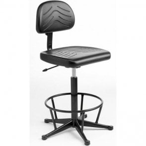Polyurethane High Chair with Feet Height adjustment 550-800mm