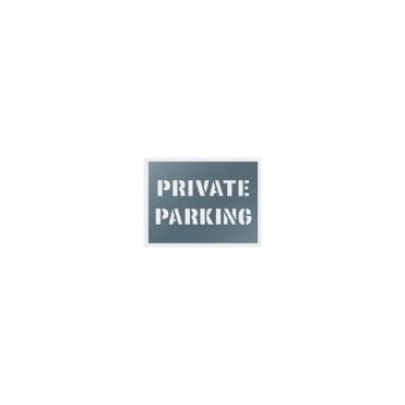 Private Parking Floor Marking Stencils