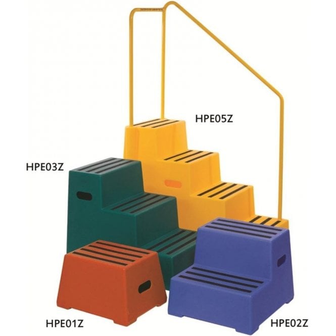 1 Step Plastic Handy Steps H300 x W485 x D310mm
