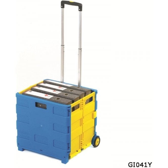 Folding Box Truck Blue/Yellow 35kg UDL