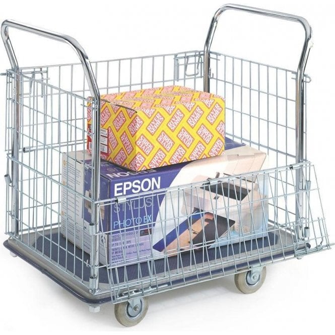 Mesh Surround Trolley 300kg UDL