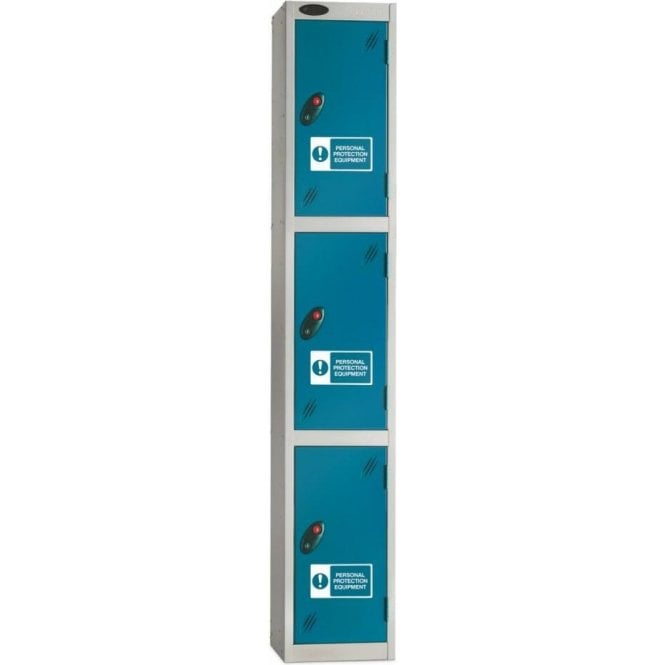 PPE Three Door Locker H1780 x W305 x D305mm