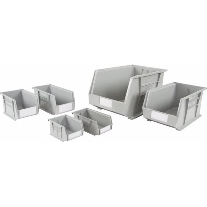 Recycled RHINO TUFF Picking Bin W106 x D136 x H76mm LP Value W1.5xH2 Grey