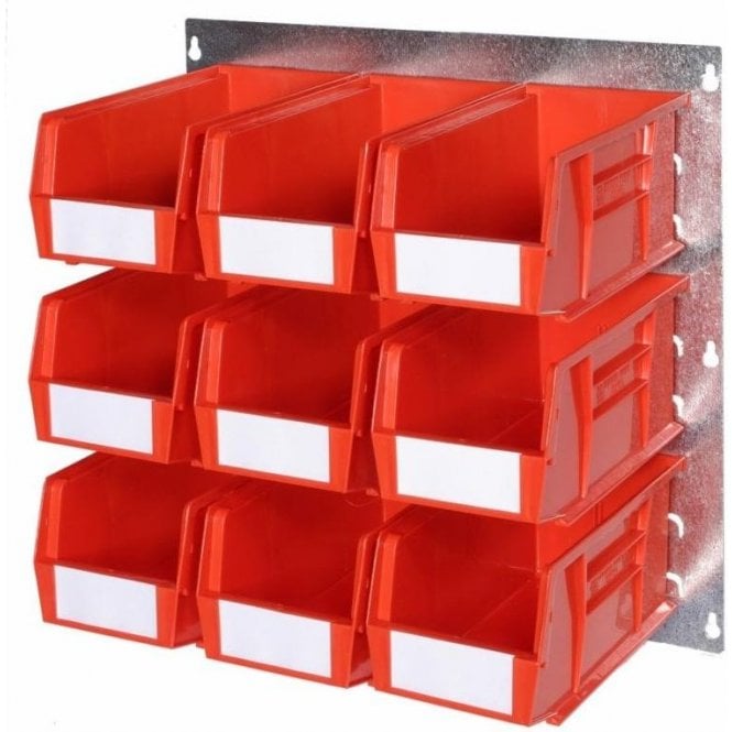 Picking Bin Wall Kit Q H500 x W500mm with 9 Bin30