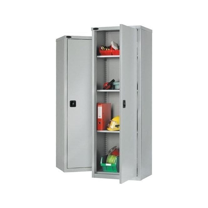 Slim Industrial Cupboard H1780 x W610 x D460mm supplied with 3 Adjustable Shelves 85kg UDL