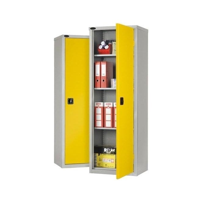 Slim Commercial Cupboard H1780 x W610 x D460mm supplied with 3 Adjustable Shelves 65kg UDL