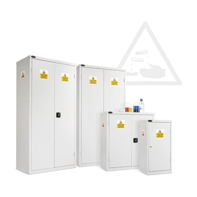Acid & Alkali Cabinet H1780 x W915 x D460mm supplied with 3 Adjustable Shelves 85kg UDL