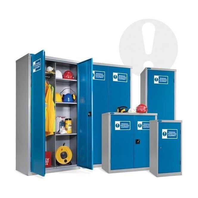 PPE Cabinet H1780 x W915 x D460mm supplied with 3 Adjustable Shelves 85kg UDL