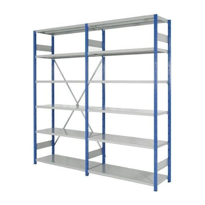Expo 4 Shelving H2200 x W700 x D300mm 6 Shelf Level 140kg UDL - Starter Bay