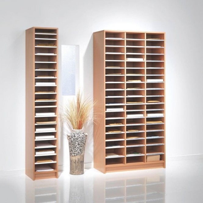 Mail Sorting Shelf Unit Width315 x Depth400 x Height1880mm - 18 compartments