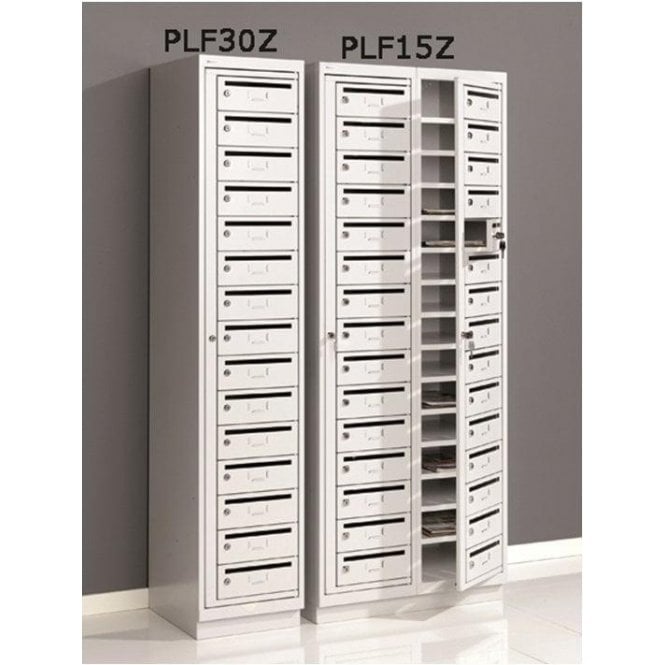 Wall Mounted Post Locker Width760 x Depth450 x Height820mm - 12 boxes