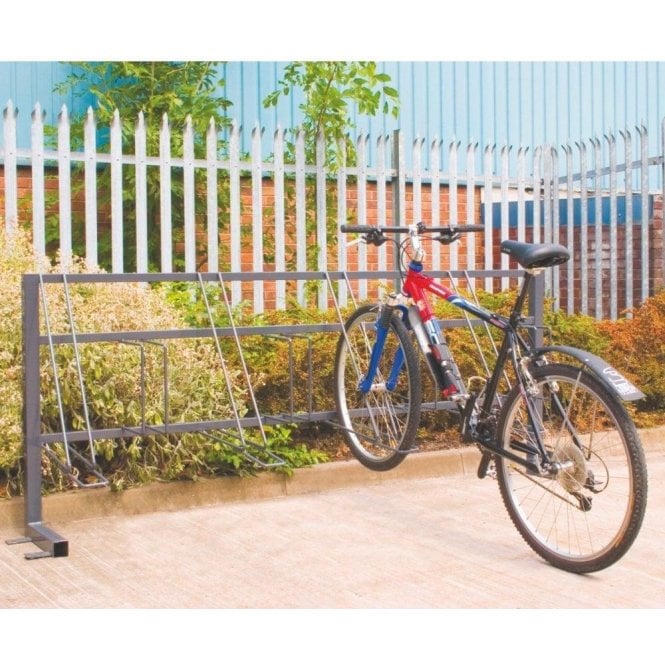 Traditional Cycle Rack H935xW1750xD600mm - Holds 6 bikes