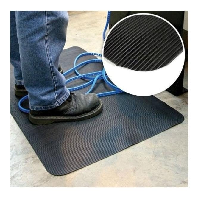 Fluted Anti Fatigue Mat L600 x W900mm