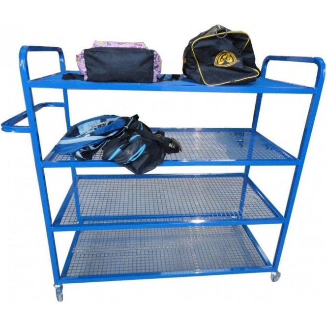 School Bag Trolley H1330 x W1200 x D600mm - Black