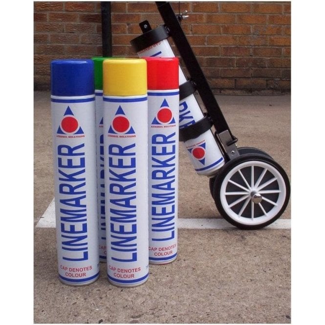 YELLOW Line Marking Paint Pk=12