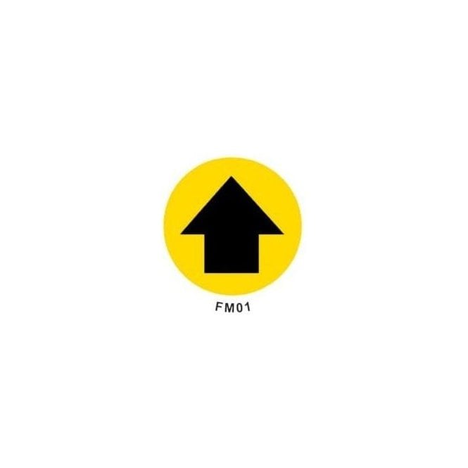 Floor Marker 430mm dia. Directional Arrow